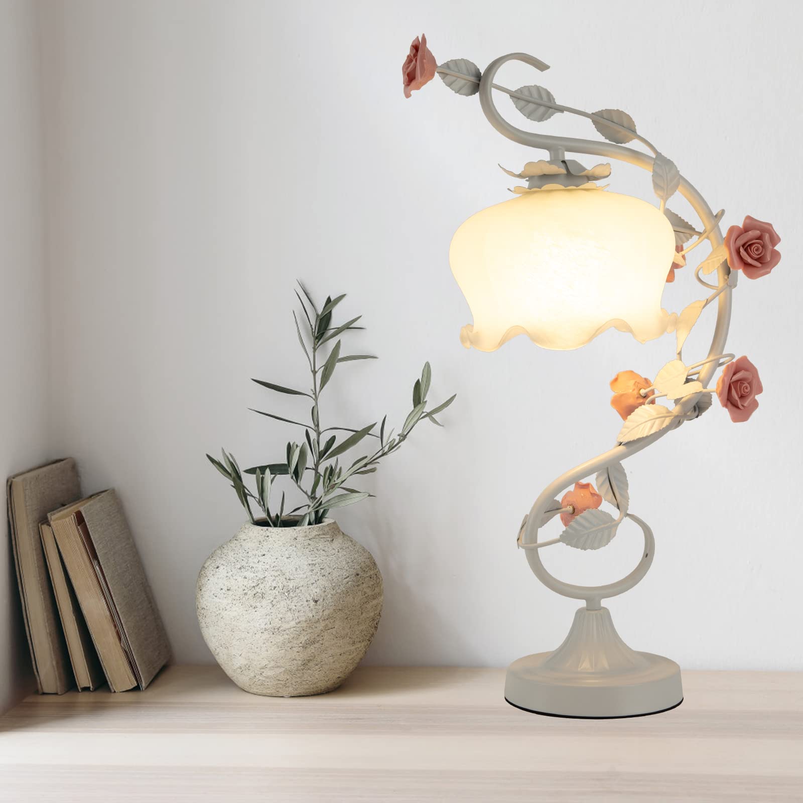 ステンドグラス 吊り下げ型ランプ ナイトライト 卓上ライト ベッドサイドライト ナイトライト ベッドサイドライト 卓上ライト テーブルランプ 無段階調