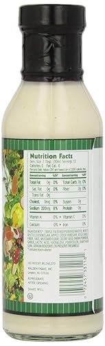 Vista 310 de Walden Farms Buffalo Ranch - Aderezo y salsa – Sin calorías, sin gluten, bajo en carbohidratos, apto para dieta cetogénica, sin azúcar, sin grasa