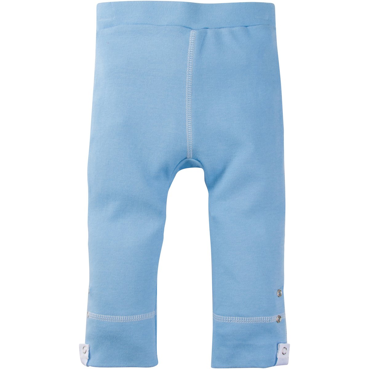 MiracleWearExpandable/Adjustable Snap-N-Grow 100% Cotton Pants by Miracle Blanket (6-12 Month, Solid Blue)