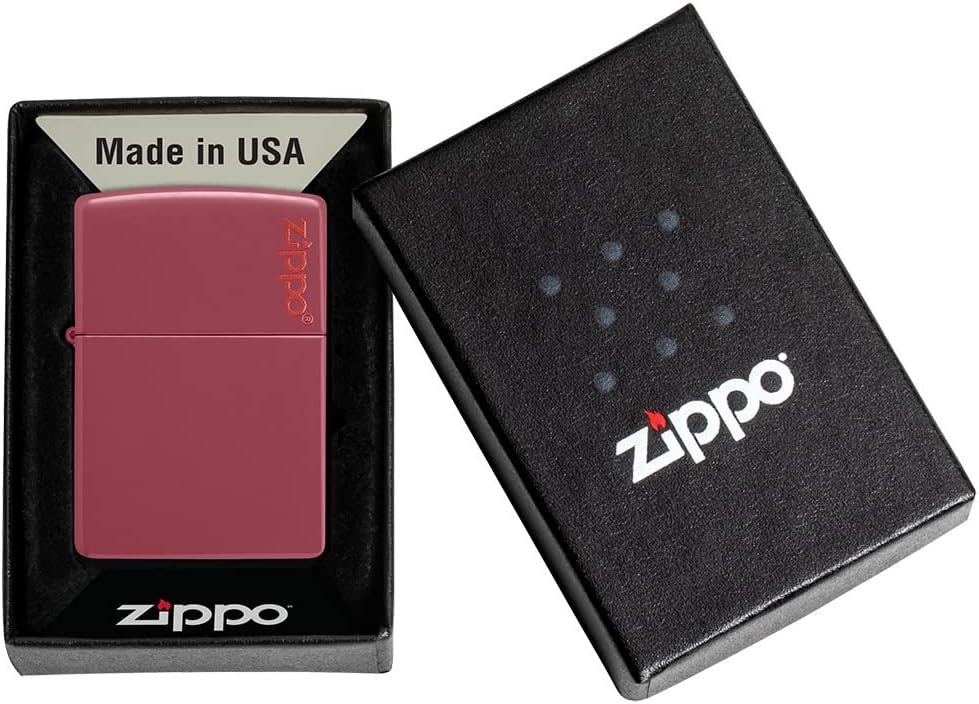 Zippo Flat Color Lighters Logo Brick