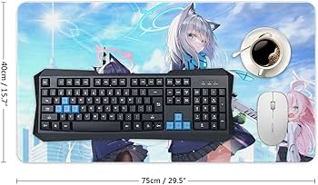 Amazon.co.jp:デスクマット キーボードパッド ブルーアーカイブ Amazon.co.jp:デスクマット キーボードパッド ブルーアーカイブ