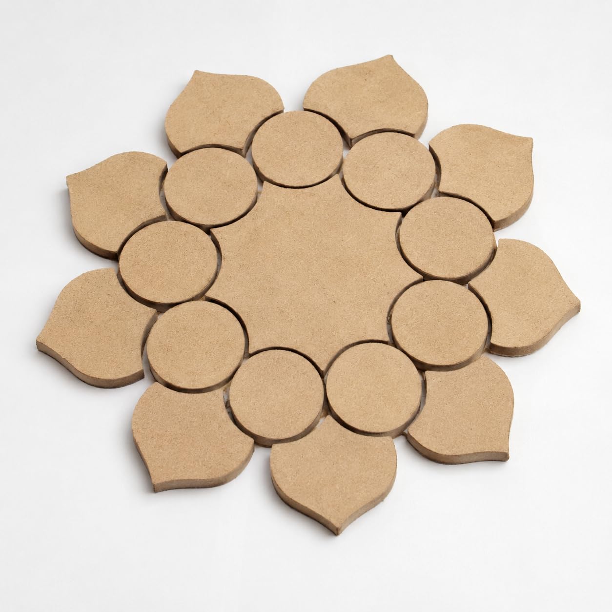 Floral Rangoli MDF Cutout for DIY Art & Craft | Pre-Designed Wooden Base for Painting, Resin Art, Festival Decoration, Mandala Artwork, Floor Decor, Home Decoration & Creative Craft-image-49