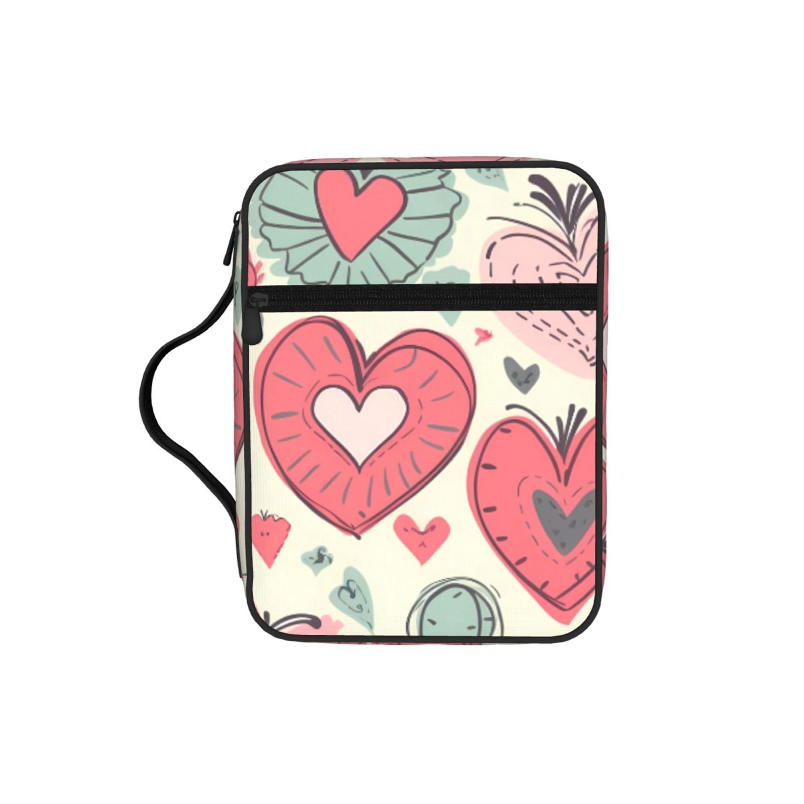 Happy Mother'S Day Bible Cover Case Waterproof Bible Bag With Handle Organizer Storage Book Cover For Bible Study