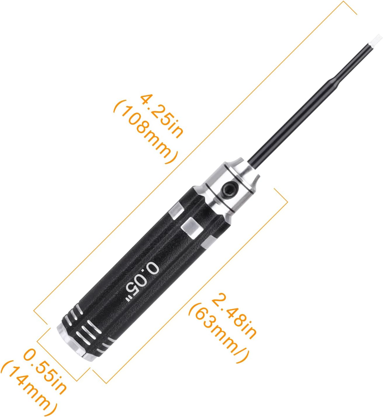 Multi-Size RC Screwdrivers Set Hex Nut Phillips Driver RC Tools for Axial SCX24 Traxxas TRX4M Losi Mini-T 2.0 Wltoys Tamiya HSP HPI 1/24 1/18 RC Crawler Truck Buggy Models