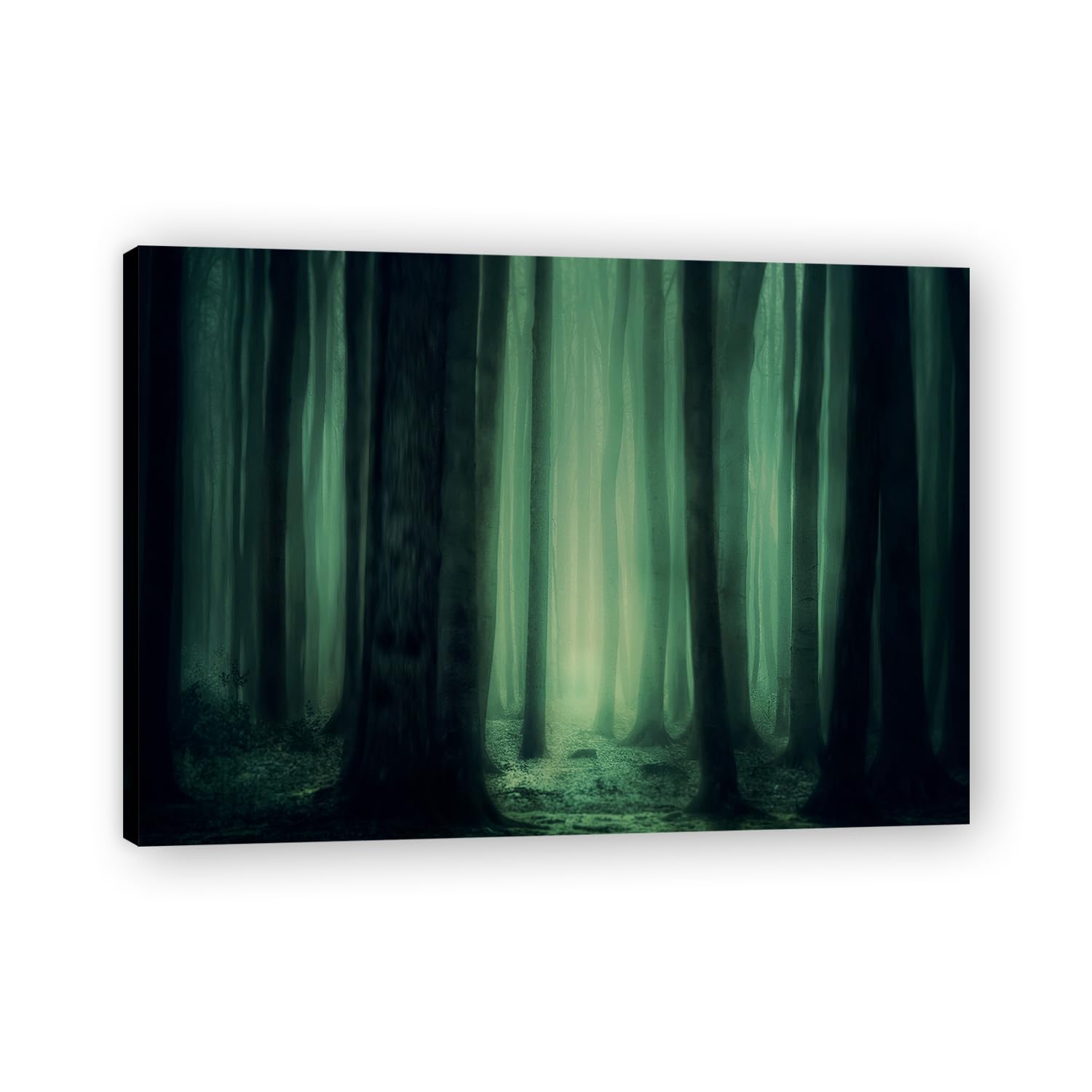 VHdfgTY I Don'T Understand ItLarge Mountain Landscape Canvas Wall Art Nature Scenery for Home Decor 50x70cm Framed