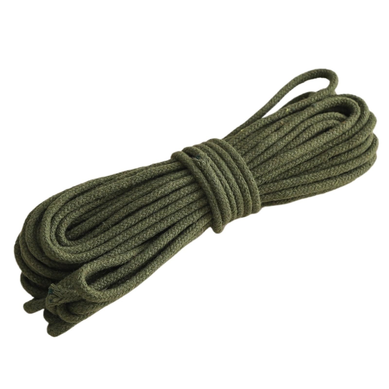 Cotton Macrame Cord 3.0mm 10m Braided Cotton Cord Multi-use Rope for DIY Tapestry Clothing Sewing Craft Projects Handicraft Home Supplies(Color29)