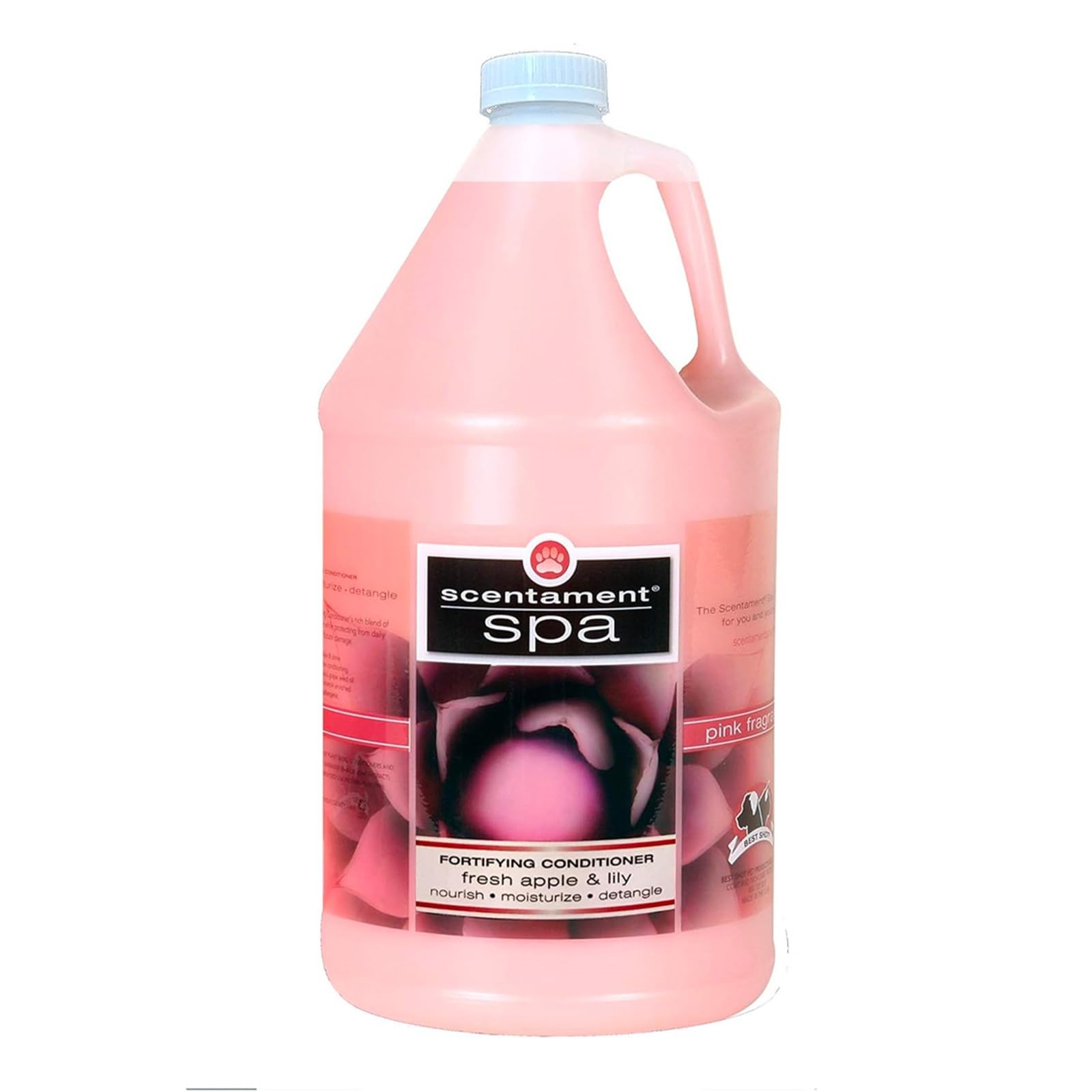 Best Shot Scentament Spa Fortifying Puppy Conditioner, Ideal Skin Care Product, for Deep Cortex Conditioning, Fresh Apple Lily, 1 Gallon