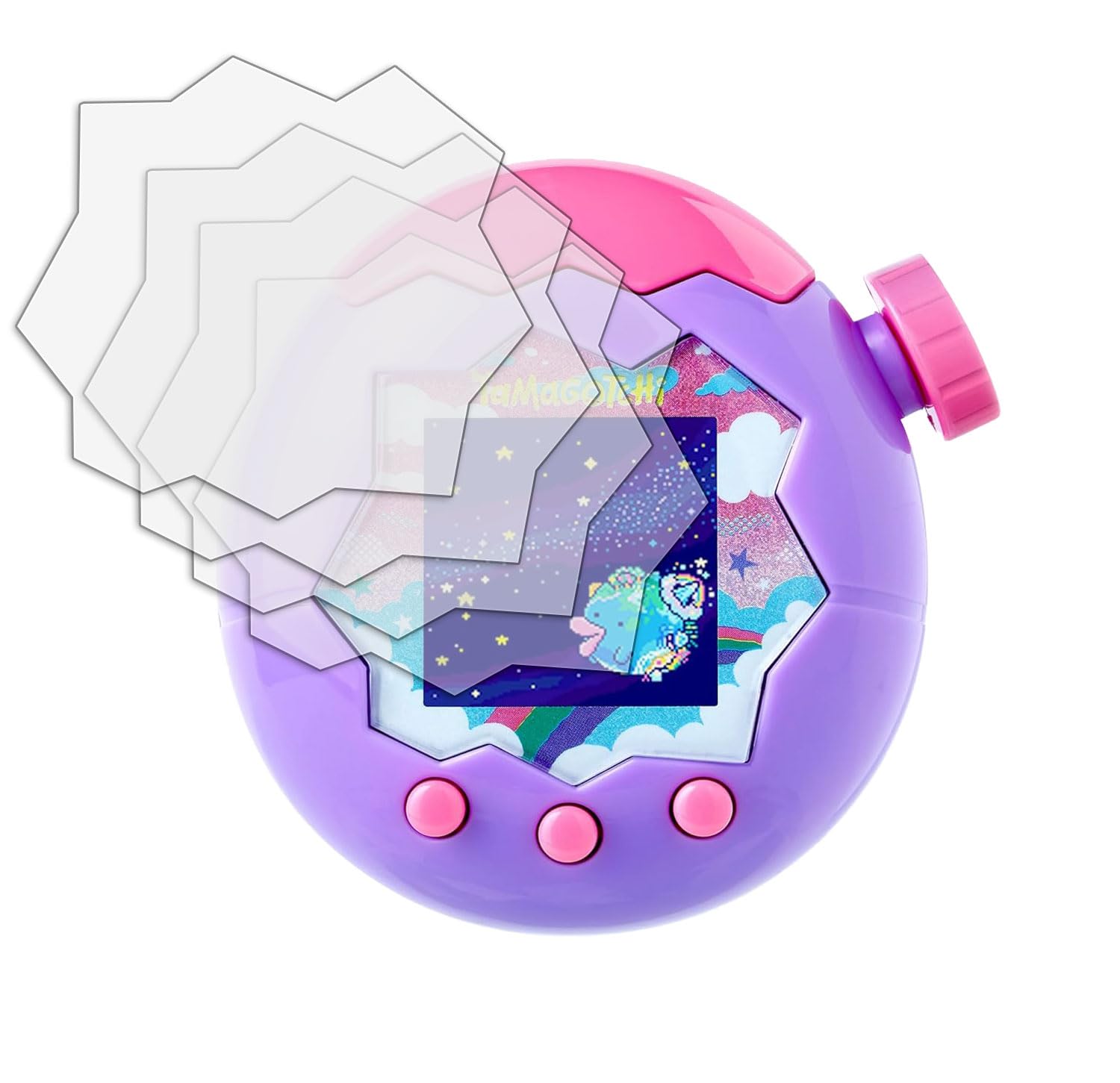 【新品・未開封】たまごっちパラダイス 保護フィルム付き Amazon.co.jp: For 4枚 バンダイ Tamagotchi Paradise(たまごっち