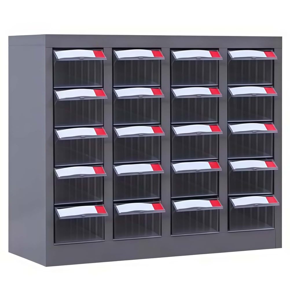 Armadietto per attrezzi, in ABS resistente, perfetto per garage, officina e forniture per ufficio, efficace sistema di cassetti per un facile accesso e organizzazione