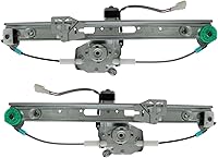 Vista 141 de TRQ Juego de regulador de ventana eléctrica delantera y motor compatible con Ford Ranger 1993-2011 1994-2009 Mazda B2300 1998-2001 B2500 1994-2007