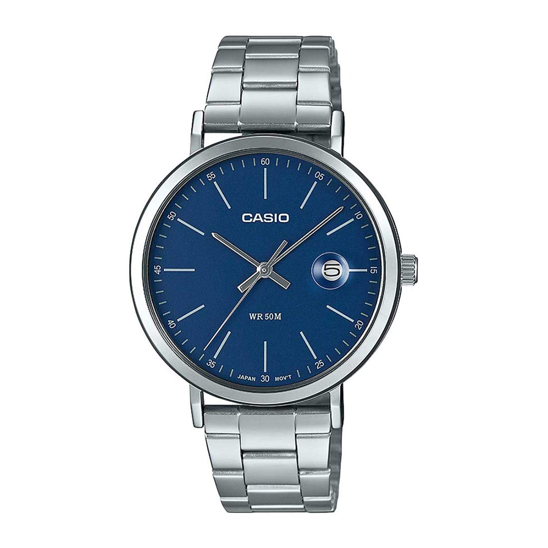 Casio Enticer Men Analog Blue Dial Mens Watch - MTP-E175D-2EVDF (A1832) (B08XQSMWYB) Amazon Price History, Amazon Price Tracker