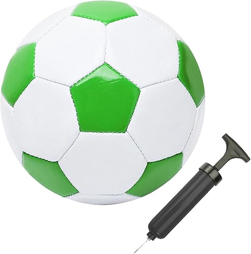 Balón de fútbol tamaño 3,4,5, regalo de entrenamiento de práctica para niños y niñas, viene con bomba y aguja