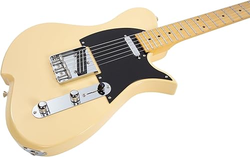 Miniatura 4 de Vola Vasti V3 MC - Guitarra eléctrica, cuerpo de ceniza, cuello de arce, trastes de níquel, cuello en C moderno, fabricado en Japón (rosa concha)