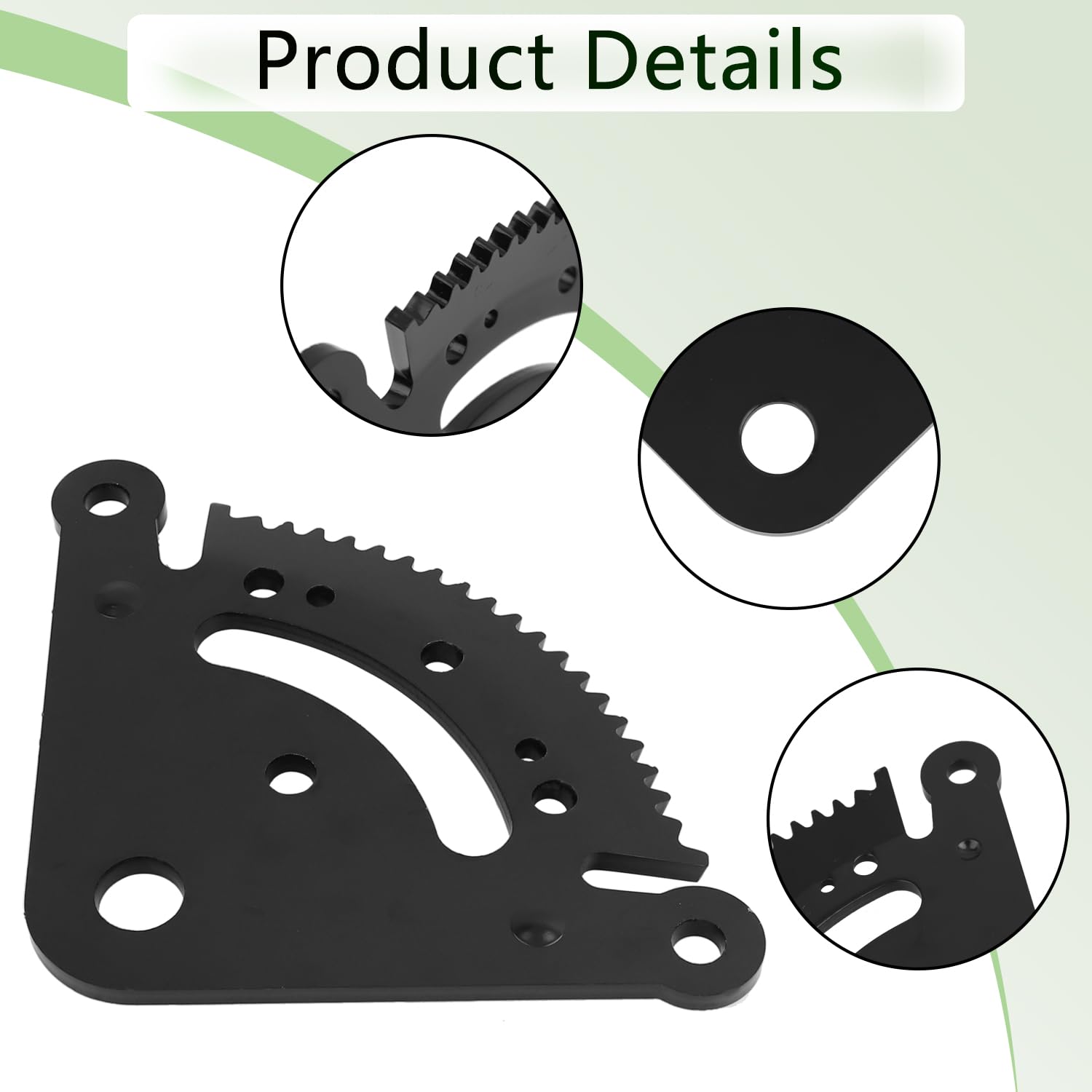 19 Tooth Steering Sector Gear Pinion Gear Repair Kit Compatible with John Deere D100 D110 D120 LA100 LA110 LA120 D & LA Series Lawn Tractor Pinion Gear Replace GX21924BLE GX21994 GX20053 GX20054