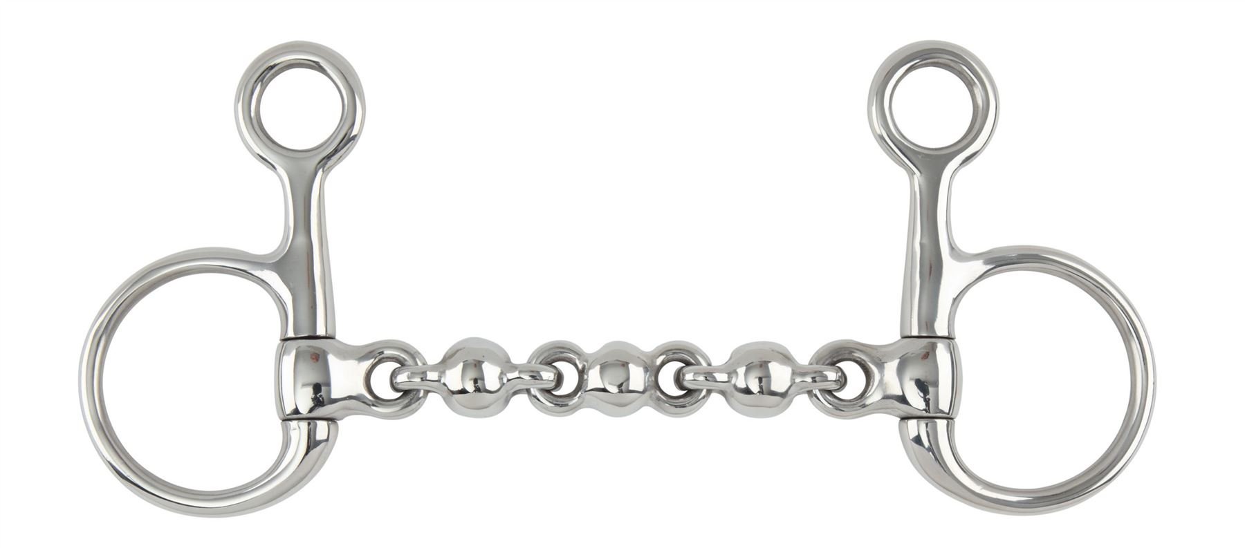 Shires Hanging Cheek Waterford Mouth Bradoon 4.5 Steel
