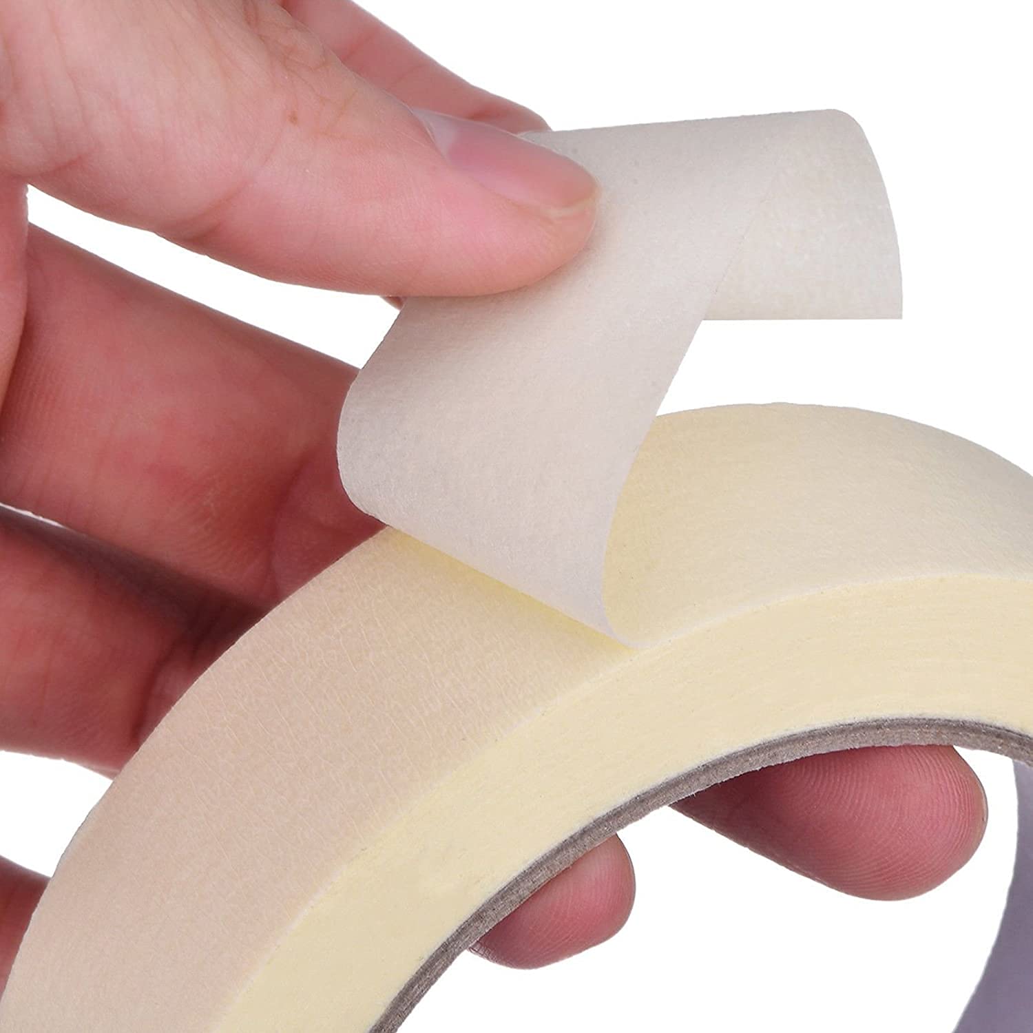 Cinta adhesiva para decoración de carrocería, ideal para paredes pintadas (25 mm x 50 m, 72 rollos (caja)