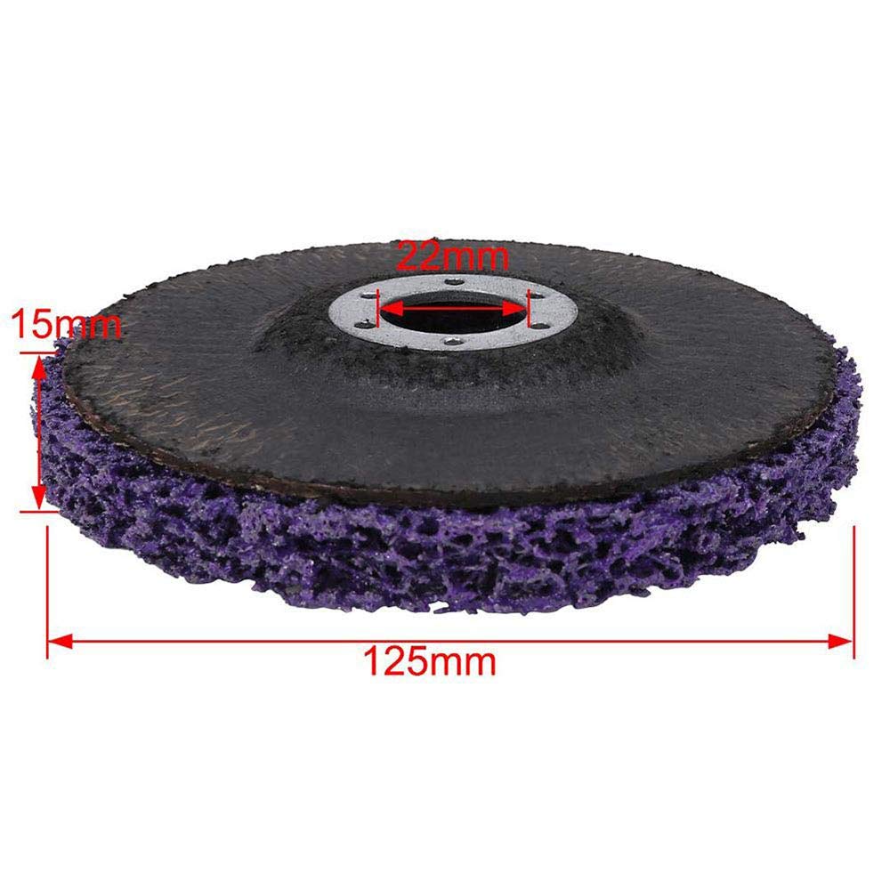 Pack Of 5 125 Mm CSD Disc, Grinding Disc, Coarse Cleaning Disc, Nylon