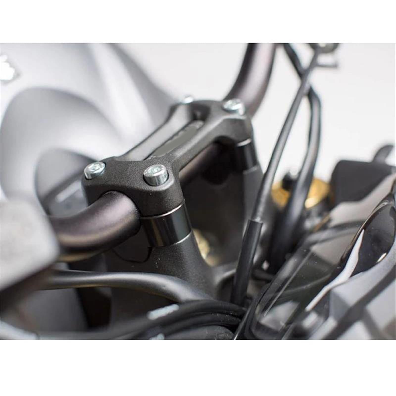 25,4mm Lenkererhöhung Stardard Bar Mount Riser CNC Motorrad Für Triumph Rocket III Thruxton 900 Bonneville T100