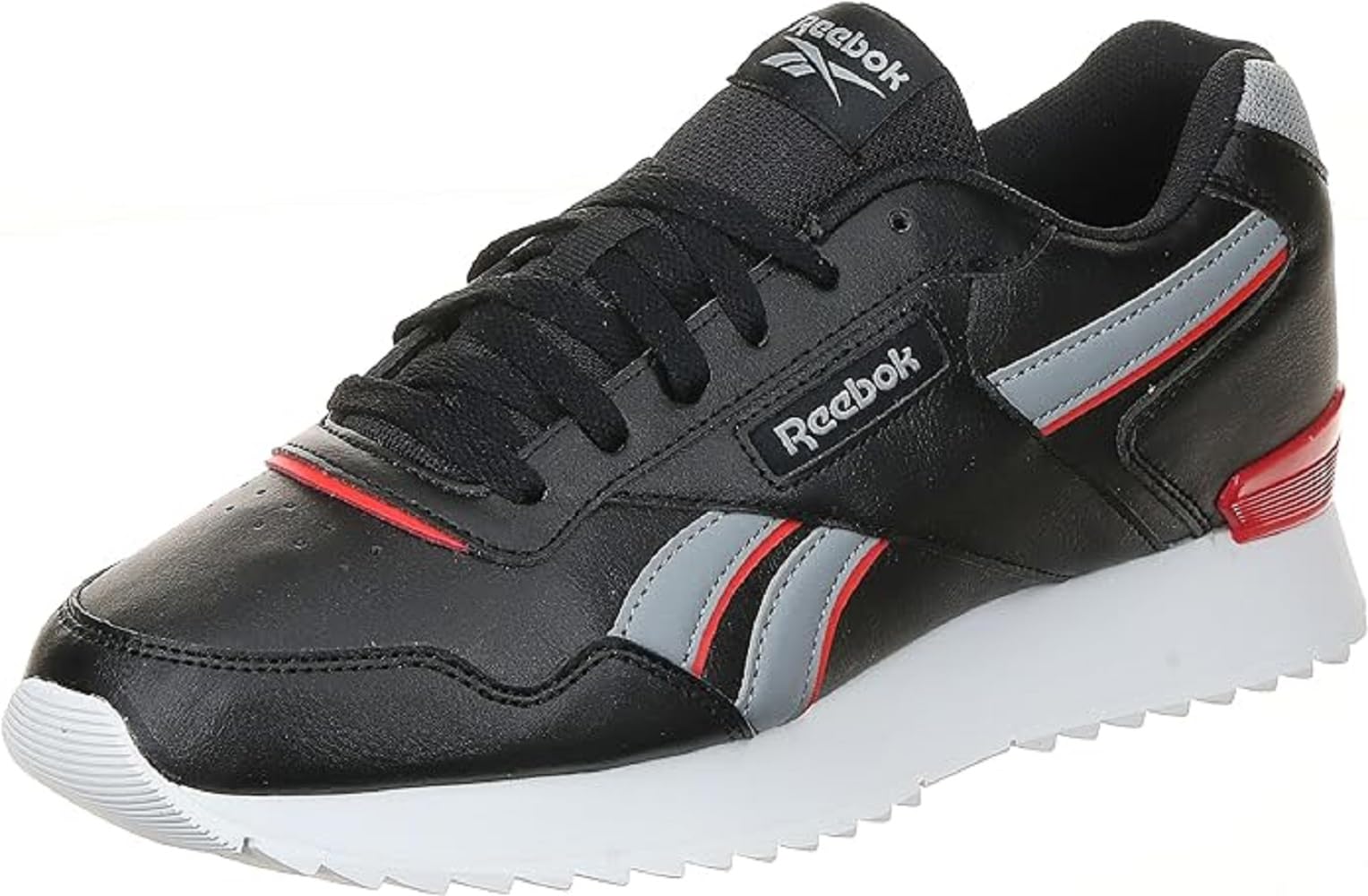 Reebok Unisex Adult Glide Ripple Clip CBLACK/PUGRY4/DYNRED 5.5