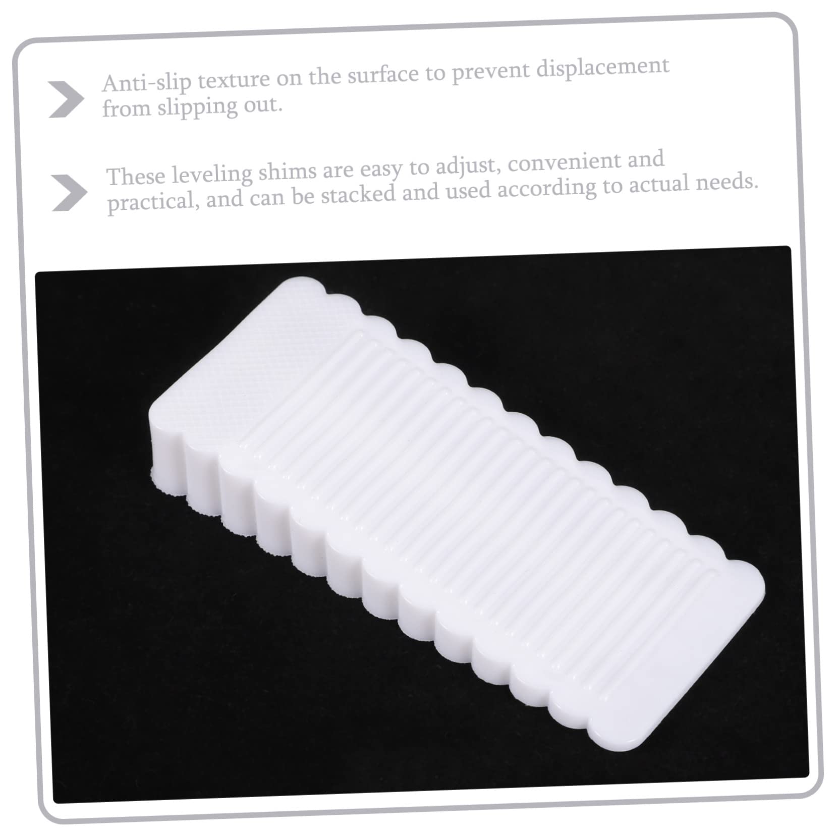 8 Pcs Furniture Levelers for Uneven Floors Furniture Shims Home Improvement DIY Leveler Multifunctional Shims Leveler Toilet Shims for Leveling Shims for Leveling Cabinets