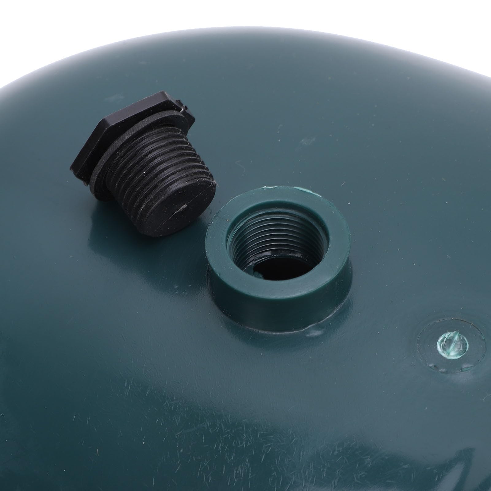 SIXRUN Ciotola Automatica per Acqua Potabile per Animali, Abbeveratoio in Acciaio Inossidabile ABS per Bestiame di Mucca, Capra, Cavallo, Forniture per Animali Domestici, Distributore (verde scuro)