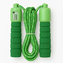 Corda de Pular com Contador Analógico Cabo Ergonômico Material Resistente e Confortável 2,40 Metros - Eficiente e Funcional