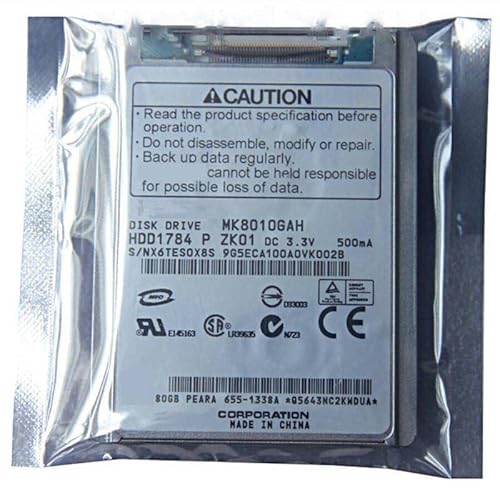 per Video 1.8 2 MB per interno per Notebook per MK8010GAH MK8009GAH 4200 RPM hdd 80 GB