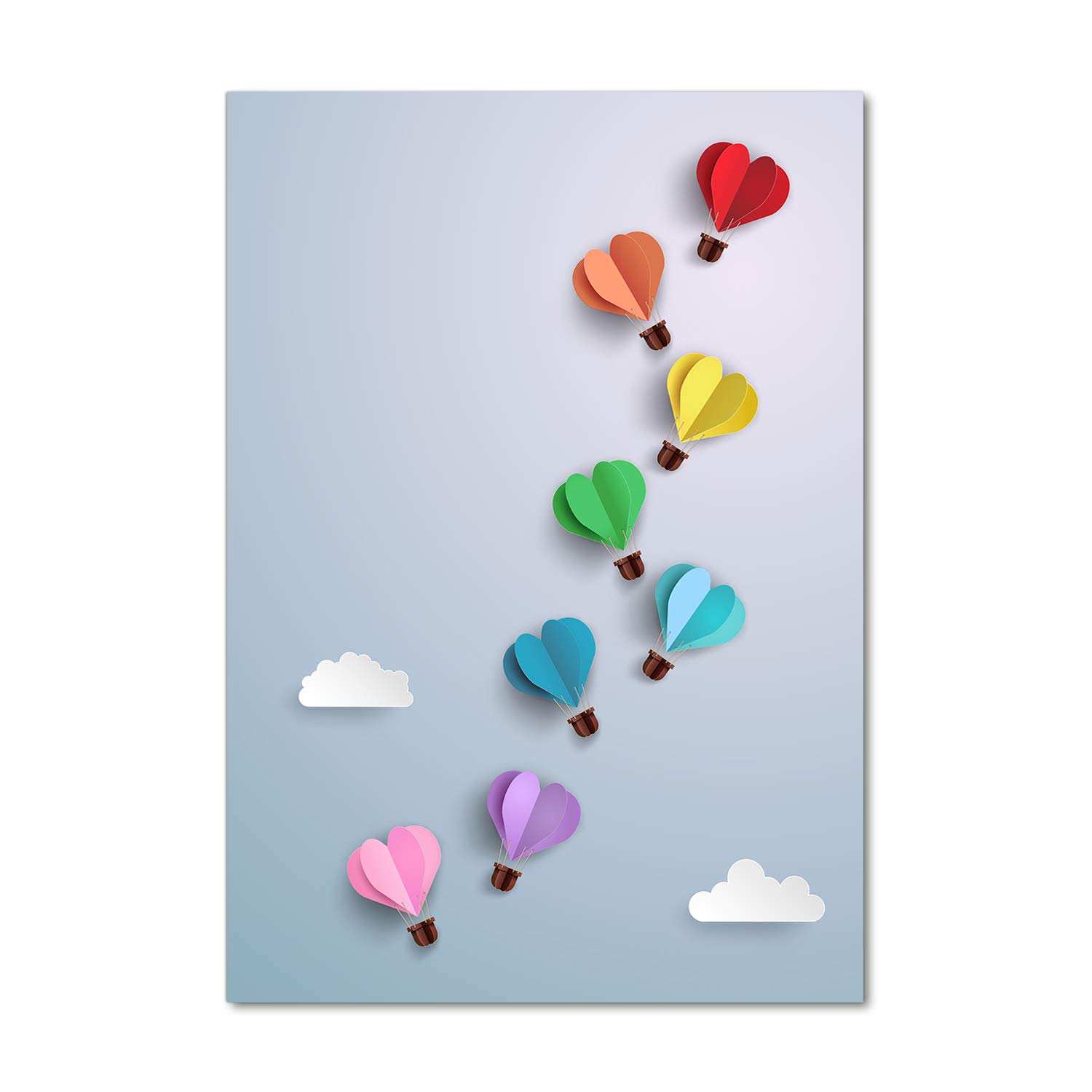 Image sur verre acrylique 70x100 cm Tulup | Déco mural plastique multicolore