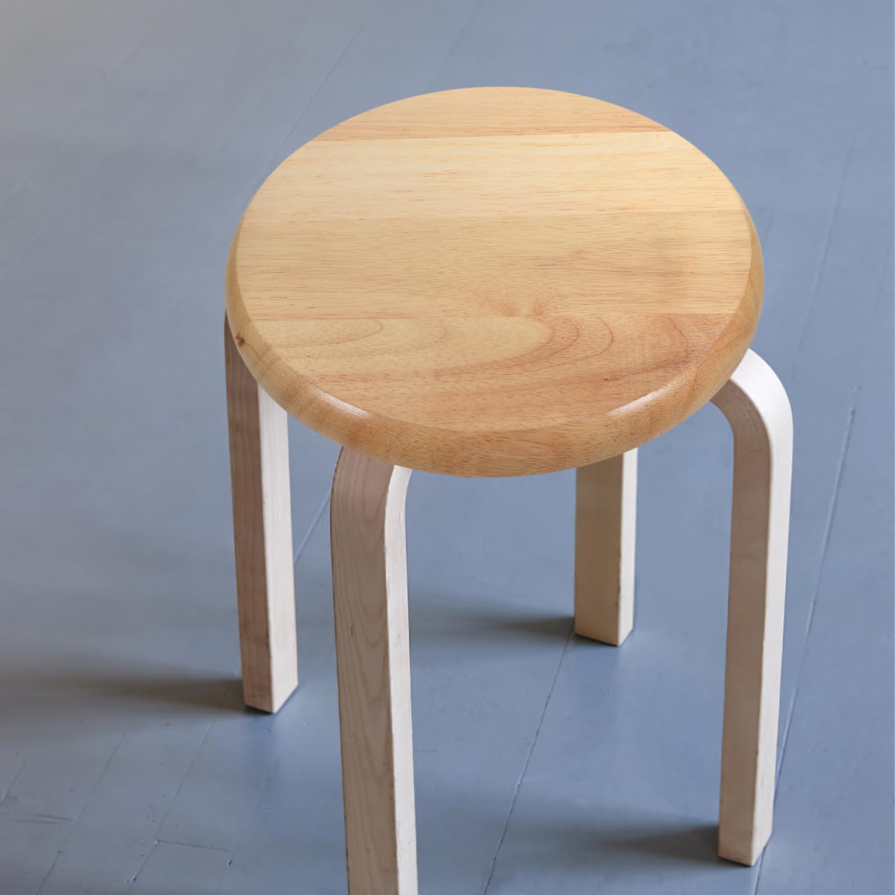 Veemoon Sedile Ricambio Sgabello Legno Massello Rotondo Accessori Sostitutivi Per Sgabelli Da Bar Ristorante E Ufficio Supporto Robusto E Sicuro