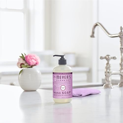 Miniatura 286 de Mrs. MEYER'S Variedad de jabón líquido para manos, 1 repuesto de bayas de ciruela, 1 jabón de manos de ciruela y bayas, 2