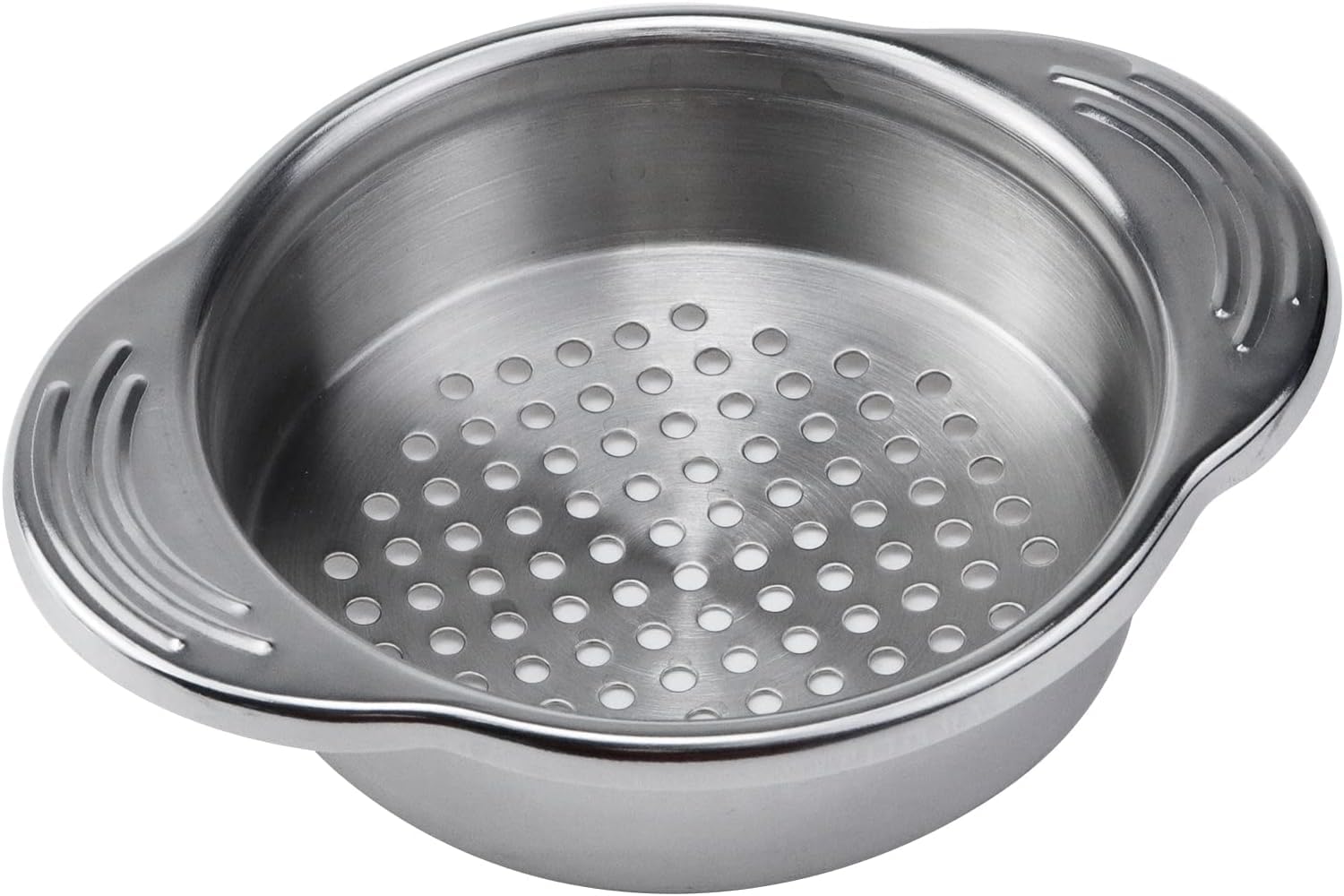 colador de atún de Acero Inoxidable Apto para Uso alimentario, tamiz de Prensa de atún, Tapa de escurridor de Aceite, colador de Aceite, escurridor, fácil de Limpiar, no Absorbe ningún Olor