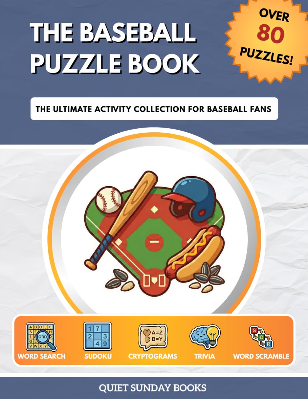 The Baseball Puzzle Book: The Ultimate Activity Collection for Baseball Fans