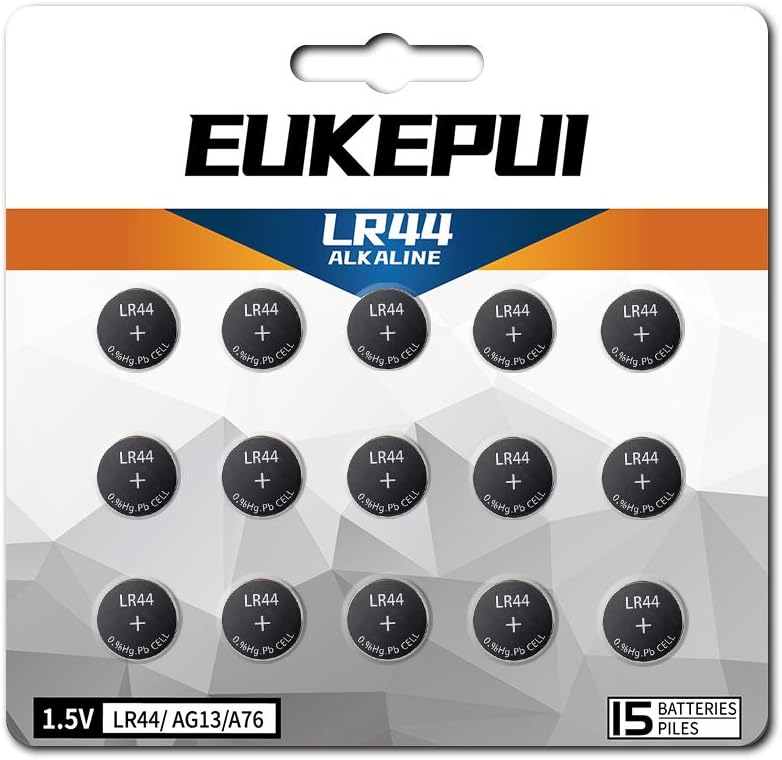 2x Duracell 76A 1.5V Alkaline Battery Replacement LR44,CR44