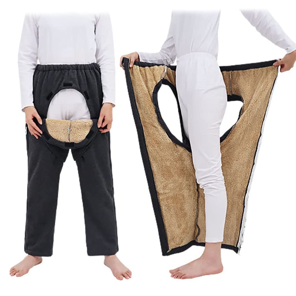 Pantaloni per Cura Dell'incontinenza, Pantaloni Paziente Abbigliamento per La Cura del Paziente, Abbigliamento per Disabili Pazienti Anziani Chirurgia A,X-Large