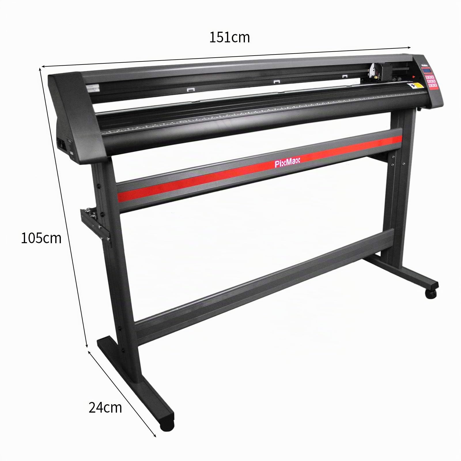 PixMax - Plotter de Découpe Vinyle de 151cm/59 Pouces avec Logiciel FlexiStarter