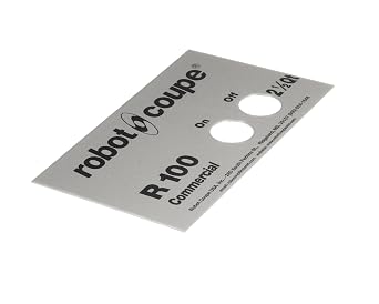 Robot Coupe 400541 Data Plate