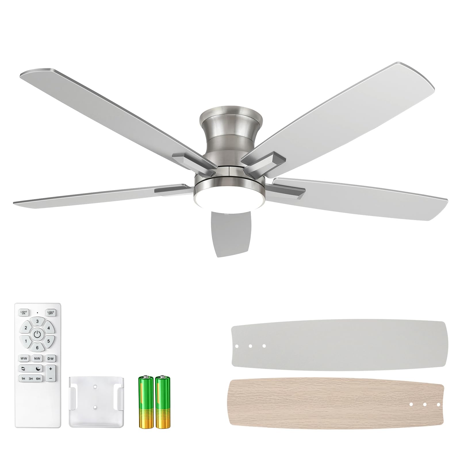 Photo 1 of YUHAO 52 Inch DC Ceiling Fan with Light & Remote