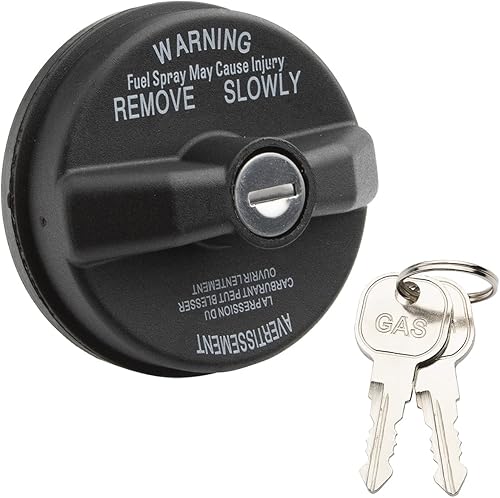 Tapa de gasolina con bloqueo Tapa del depósito de combustible 5278655AB se adapta a Jeep Dodge Ram Cherokee Grand Cherokee Wrangler JK TJ Liberty
