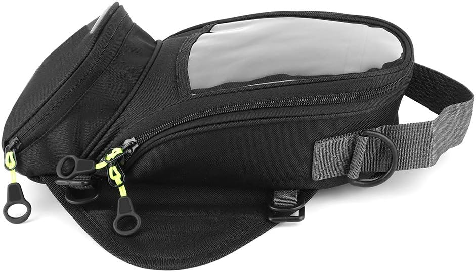 Aramox Oxford Cloth Motorcycle Engine Bag with Large Transparent Window, Fuel Bag Design, Suitable for All Motorcycles