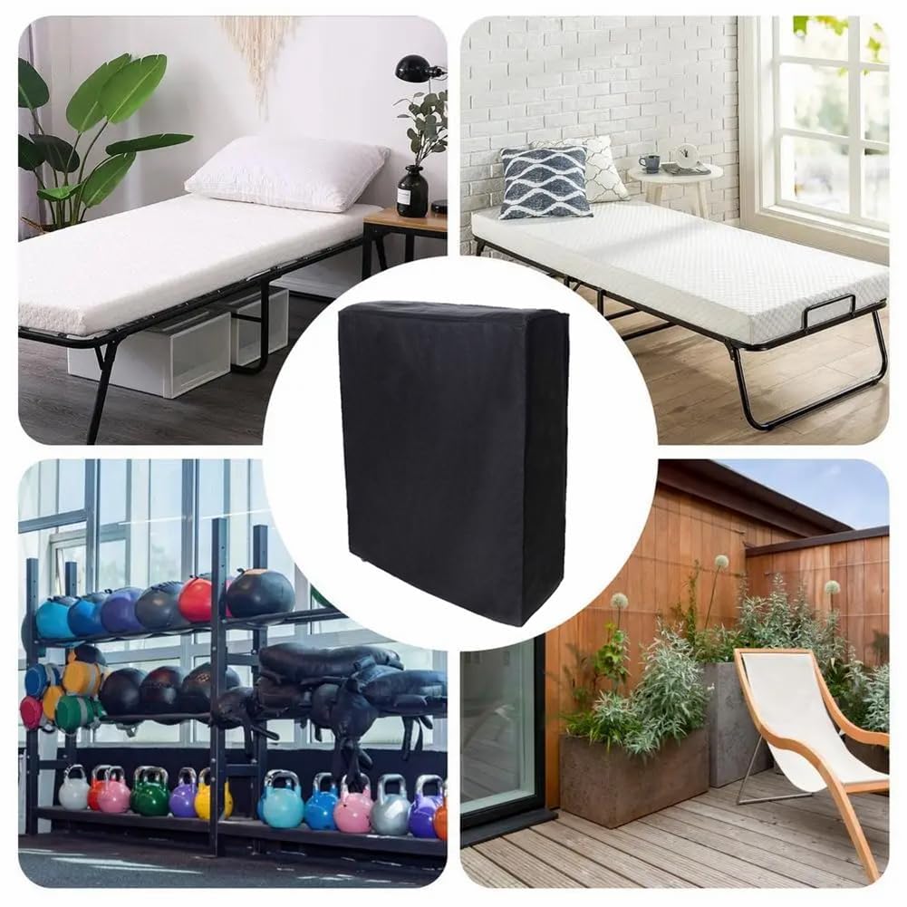 Coprirete pieghevole Copridivano pieghevole portatile Coperchio protettivo antipolvere per uso interno ed esterno(85 * 33 * 107cm)