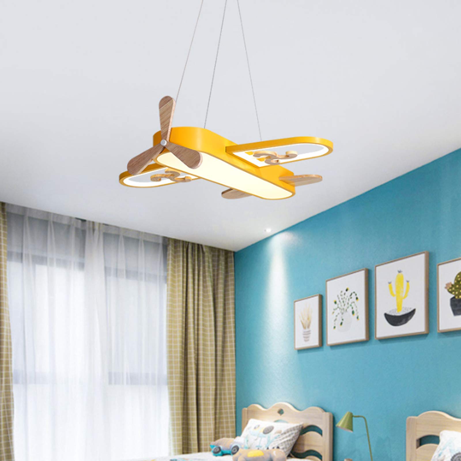 Kinderkamer Vliegtuig Hanglamp, 87W Vliegtuig Slaapkamer Kroonluchter, Grijs Vliegtuig Hanglamp LED Plafondlamp voor Slaapkamer, Jongenskamer, Kwekerij Kinderkamer Vliegtuig Hanglamp, 87W Vliegtuig Slaapkamer Kroonluchter, Grijs Vliegtuig Hanglamp LED Plafondlamp voor Slaapkamer, Jongenskamer, Kwekerij