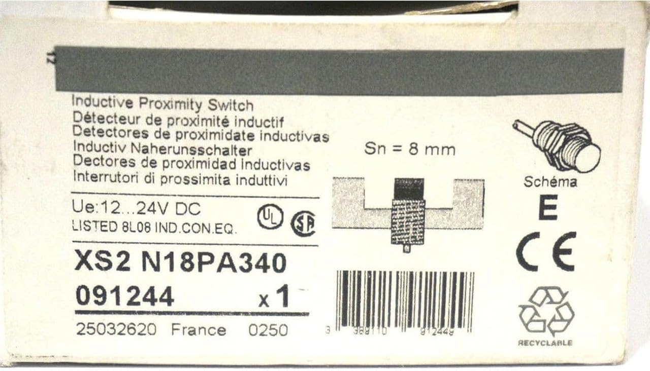 XS2N18PA340 Solution contre pannes de détection industrielle Neuf