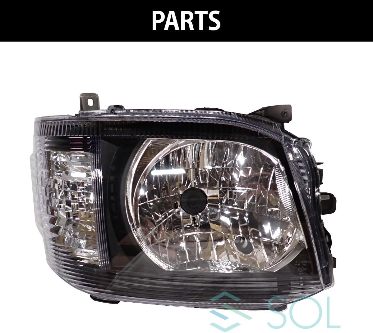 カーズ トヨタ 純正 200系 ハイエース 3型 ハロゲン ヘッドライト ヘッド