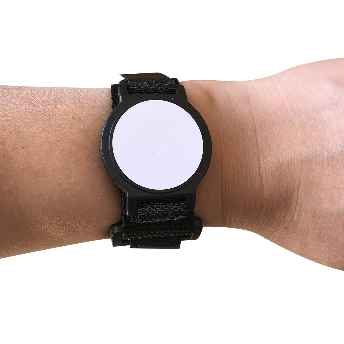 125KHz RFID Pulsera EM4100 ajustable nailon negro Pack de 5