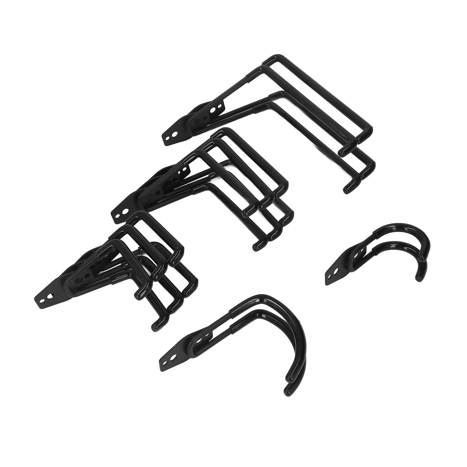 Ganchos de garaje de alta resistencia, juego de almacenamiento de montaje en pared, soporte para bicicleta, colgador de herramientas, organizador para taller de garaje, ext