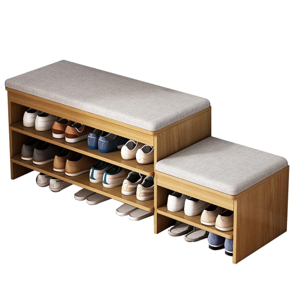 Banc rangement chaussures compact et petit meuble à chaussures entrée