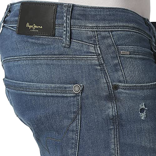 Image of Pepe Jeans Men's Mid Rise Regular Fit Jeans