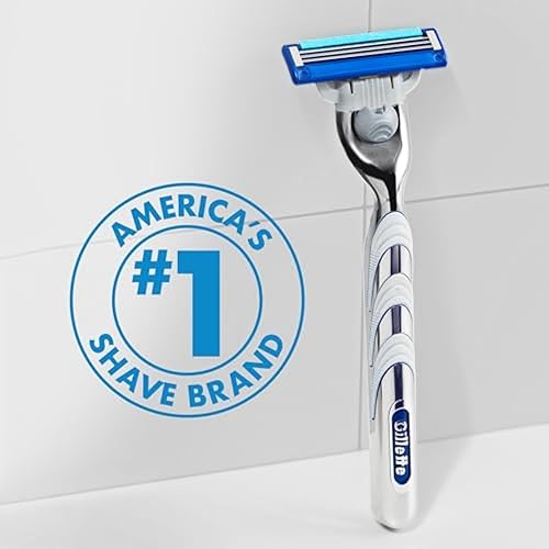 Miniatura 12 de Gillette Maquinilla de afeitar Mach3 Turbo para hombres, 17 repuestos de cuchillas