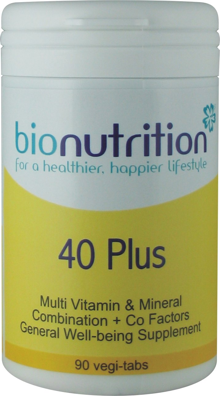 Bio Nutrition 40 Plus One-A-Day Multivitamin: 90 vegi-tabs
