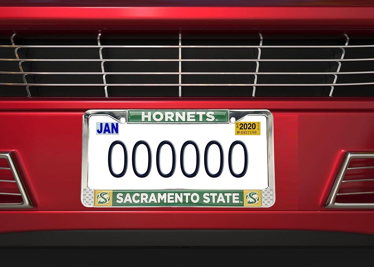 Sacramento St License Plate Frame - College Car Truck Accessory - Image 2